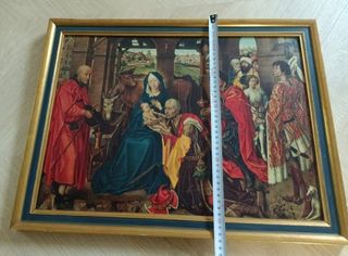 Pintura Adoración Reyes Magos