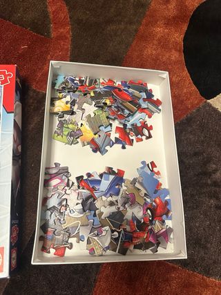 Puzzle Marvel Spiderman 48 piezas. Una vez usado