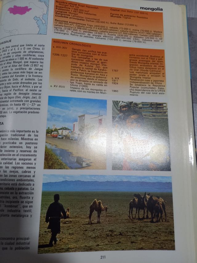 ATLAS Y GEOGRAFIA UNIVERSAL OCEANO