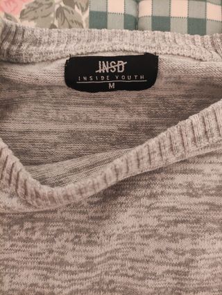 Jersey gris talla m inside 