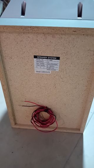 2 altavoces LG hifi cadena musica