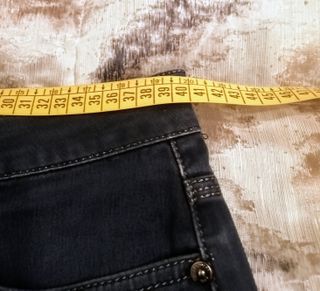 Gonna jeans blu , taglia 46/48