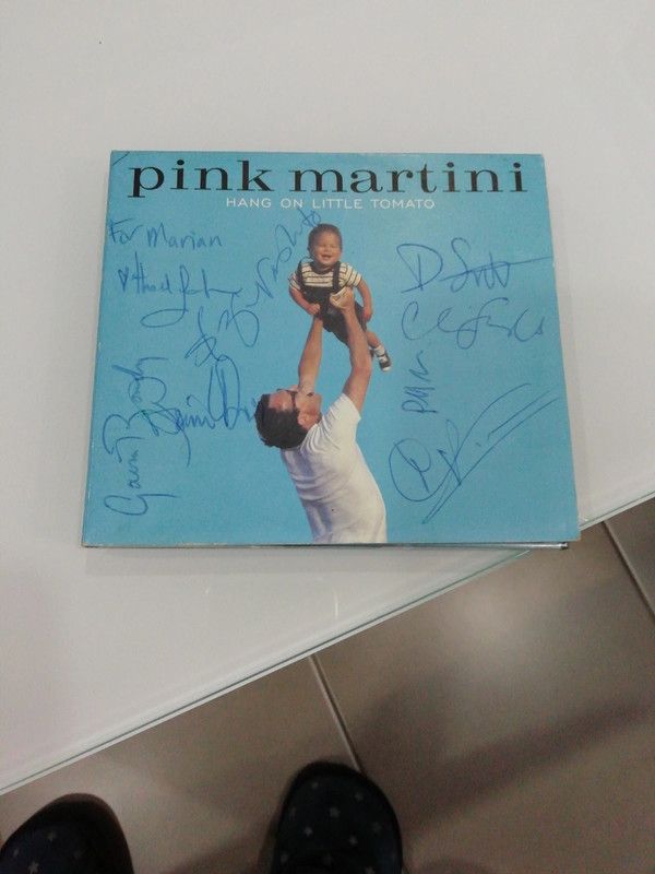 CD PINK MARTINI (FIRMADO)