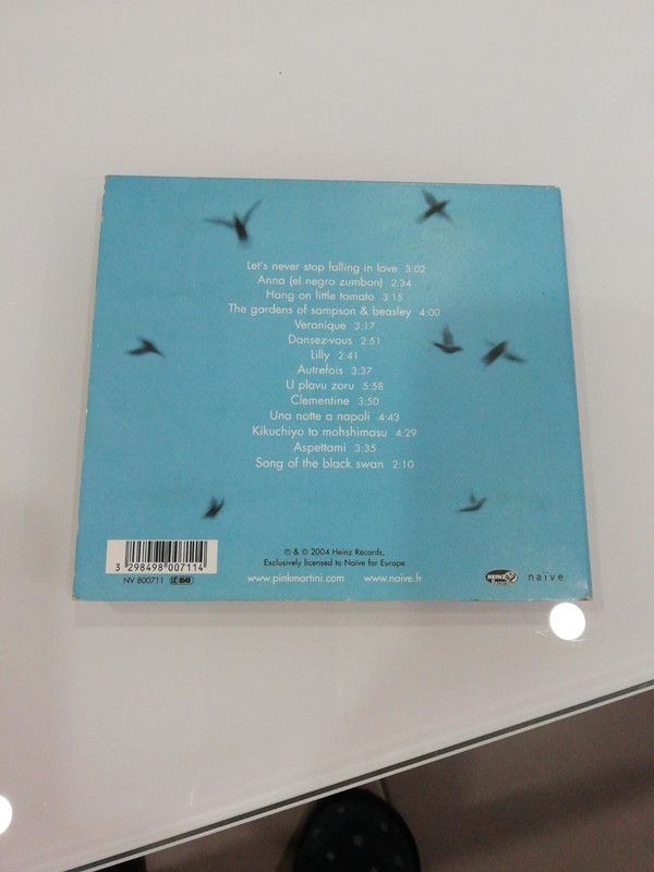 CD PINK MARTINI (FIRMADO)