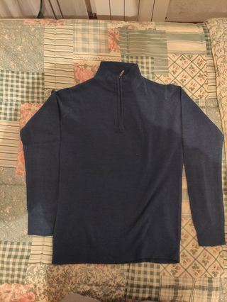Jersey azul talla m piazza Italia 