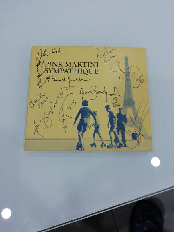 CD PINK MARTINI ( FIRMADO)