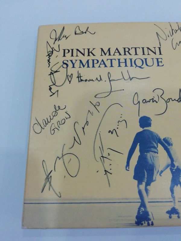 CD PINK MARTINI ( FIRMADO)