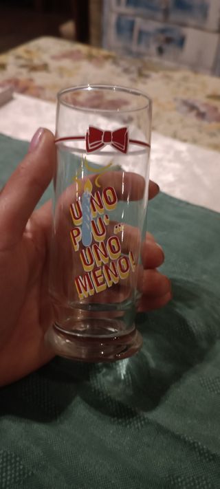 Bicchieri vintage anni 70 made in Italy 