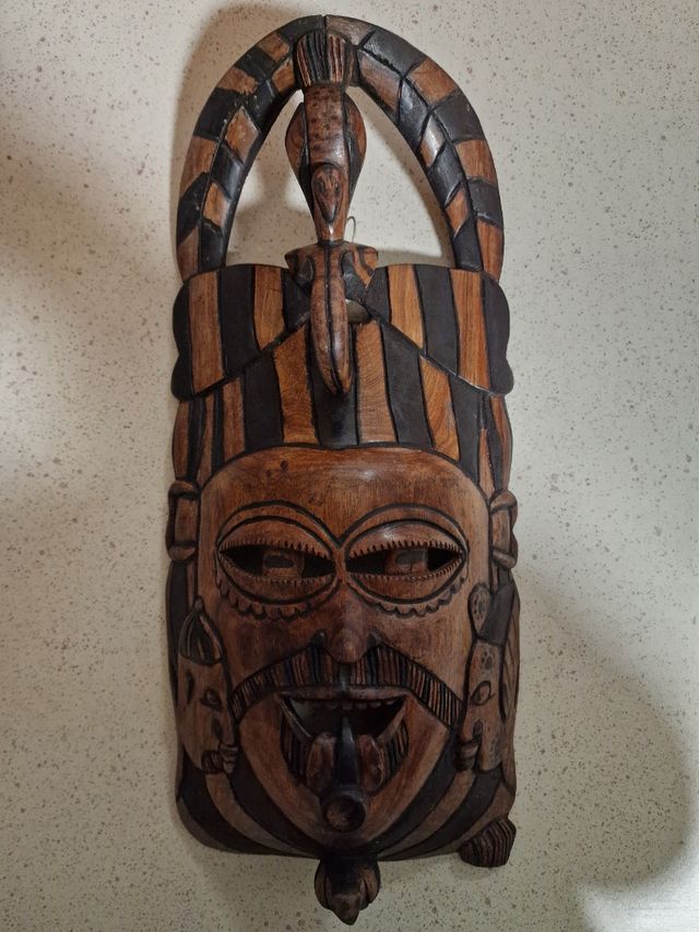 Mascaras africanas de madera
