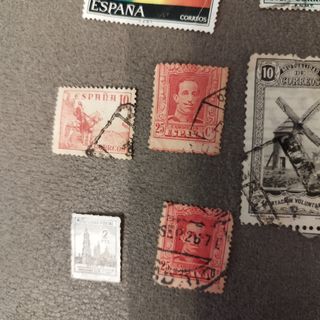 Sellos correos antiguos