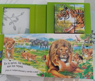 La selva, rompecabezas con animales (Rompecabezas Con Cuentos De) (Spanish Edition)