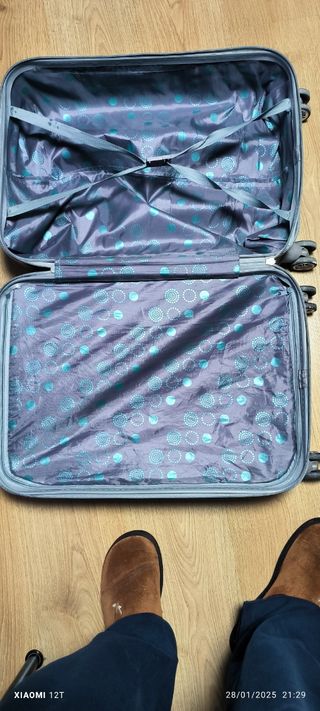 Maleta Cabina Rígida 4 ruedas