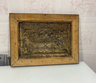 Cuadro antiguo ultima cena