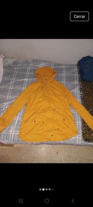 Parka hym talla m mostaza 