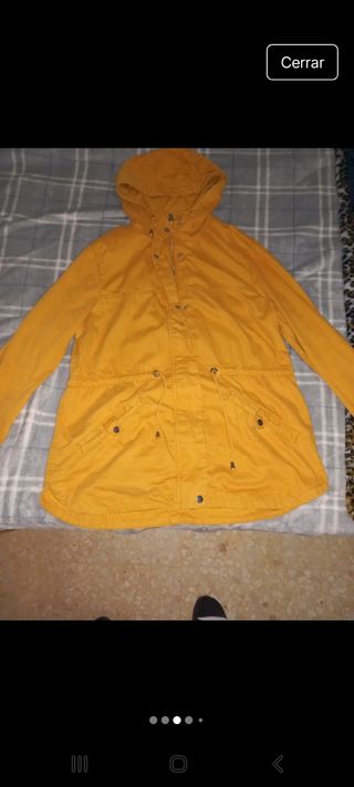 Parka hym talla m mostaza 