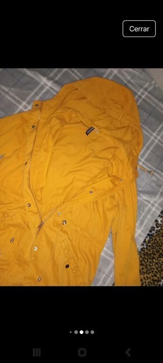Parka hym talla m mostaza 