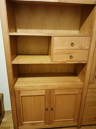 Mueble salón cerezo