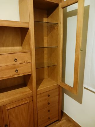 Mueble salón cerezo