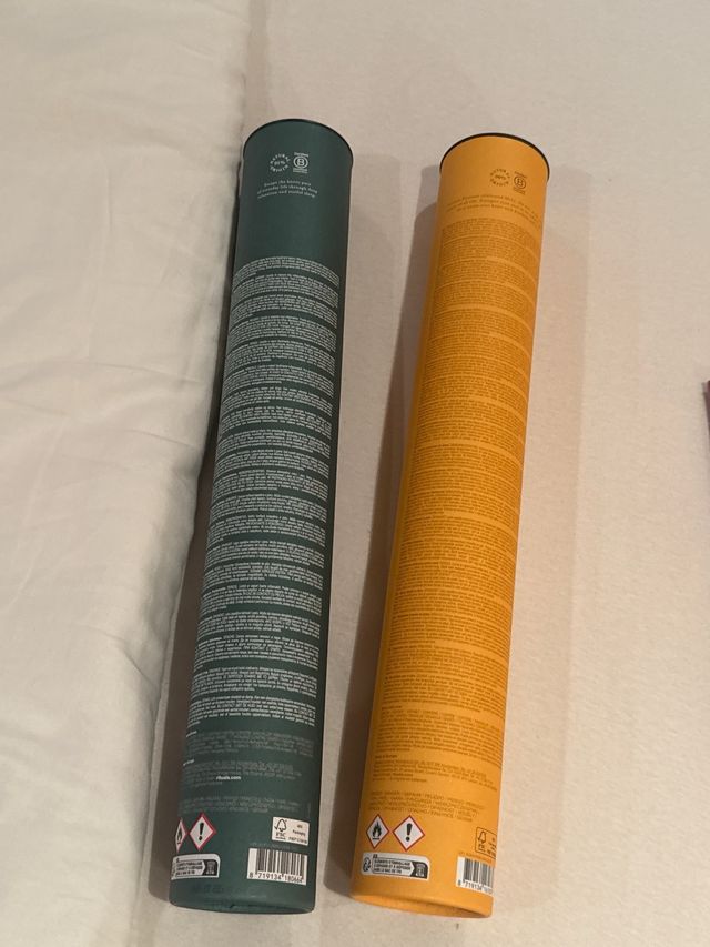 3 cajas  de Rituals de ambientadores y bolsa papel