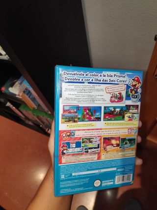 Paper Mario Color Splash Wii U Nuevo Pal