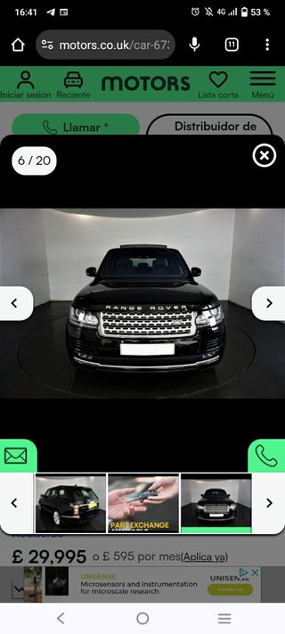 Despiece range rover vogue