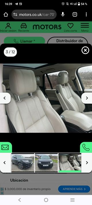 Despiece range rover vogue
