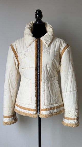 Chaqueta acolchada de DIESEL. Color beige talla L