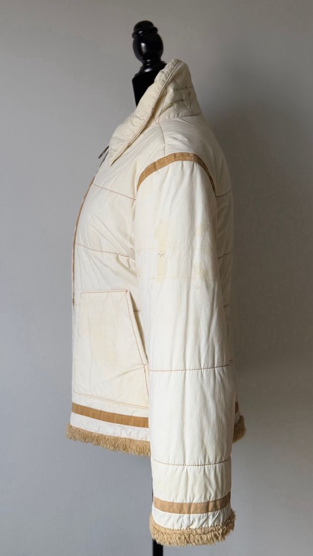 Chaqueta acolchada de DIESEL. Color beige talla L