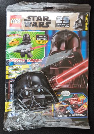 Lego Star Wars Darth Vader 25th Tin Box Limited Ed