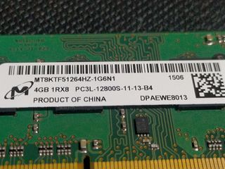 Memoria 4GB per portatile