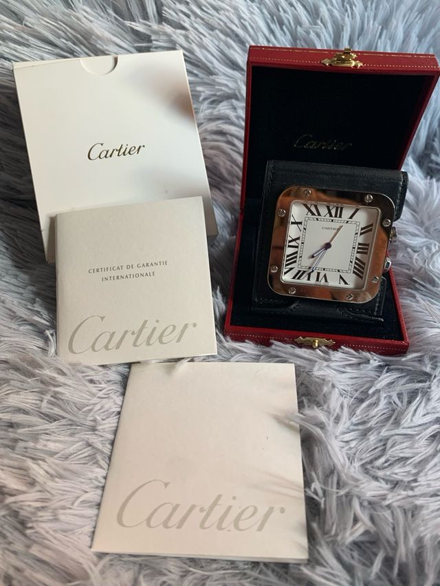 Reloj Cartier mesilla/viaje