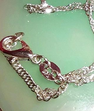 Conjunto de plata corazón rosa