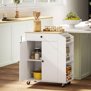 Isla de Cocina con Ruedas Carrito de Cocina Mueble