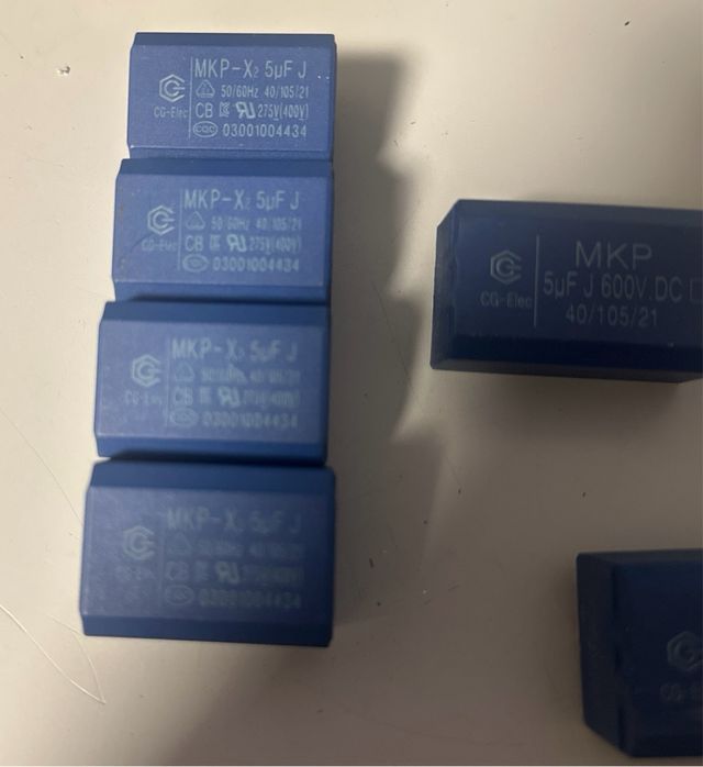 Condensadores MKP Varias capacidades