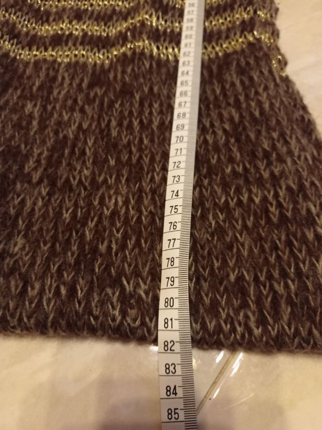 Sciarpa ad anello con lurex