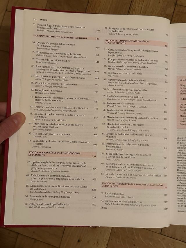 Joslin’s Diabetes Mellitus español