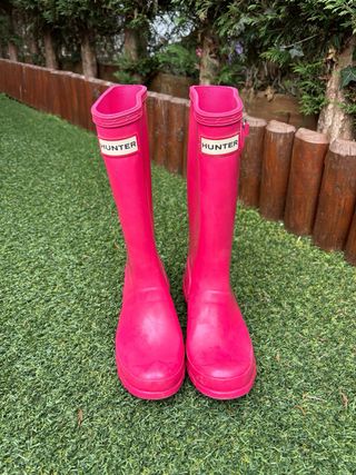 Botas Hunter fucsia