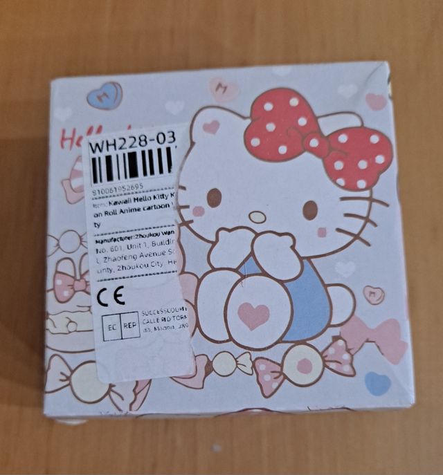 Reloj analógico Hello Kitty, nuevo.