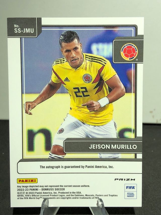 Jesion Murillo Autografo Colombia Ice Cracked