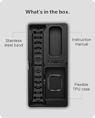 Correa de Acero Negro para Apple Watch