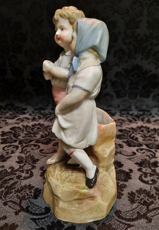 Antica figura porcellana Ernst Bohne Söhne