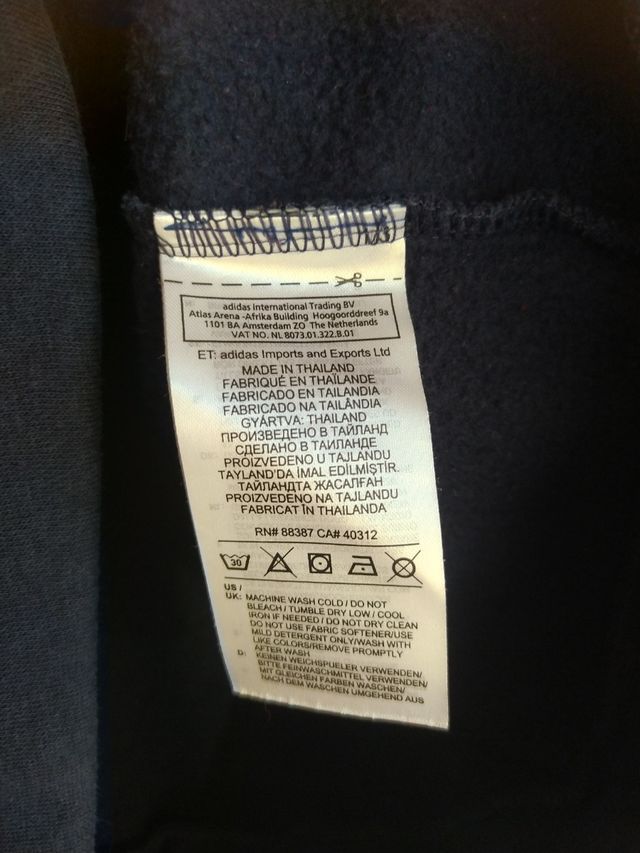 Sudadera original Adidas