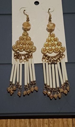PENDIENTES VINTAGE DE CRISTAL