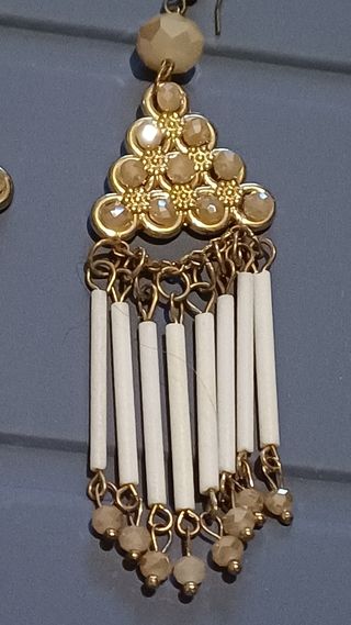 PENDIENTES VINTAGE DE CRISTAL