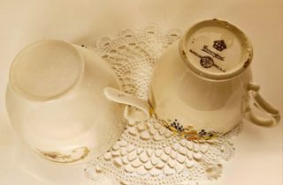 Coppia si tazza inglesi vintage