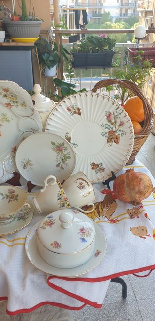 Coppia si tazza inglesi vintage