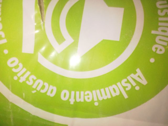 Aislamiento acustico térmico rollos Isober y knauf