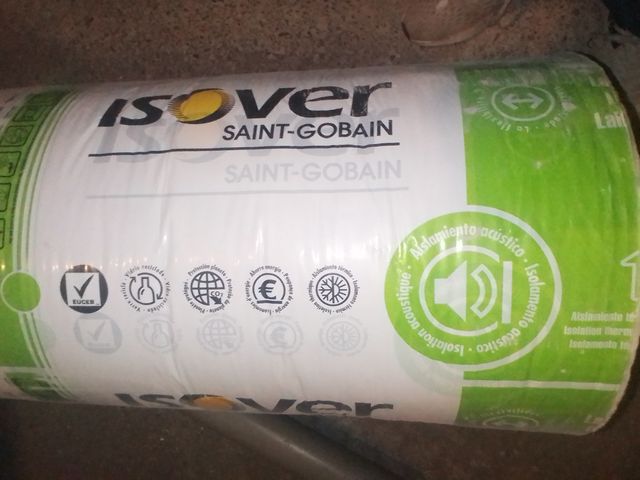 Aislamiento acustico térmico rollos Isober y knauf