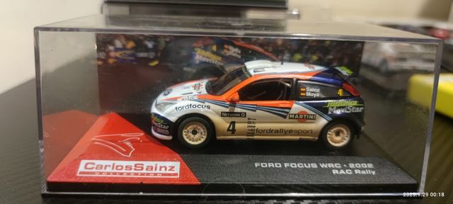 Maqueta Ford Focus Carlos sainz