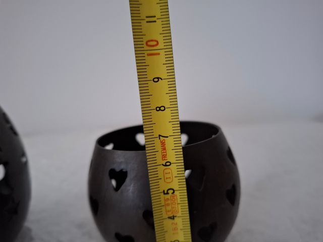 2 Portavelas esféricos